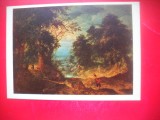 HOPCT 23421 PEISAJ- SCOALA FLAMANDA- ABRAHAM GOVARST 1589-1629 --MUZEE RUSIA - CP PICTURA --NECIRCULATA