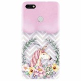 Husa silicon pentru Huawei P9 Lite, Aesthetic Unicorn