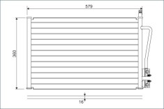 VALEO 817664 Condensator climatizare foto