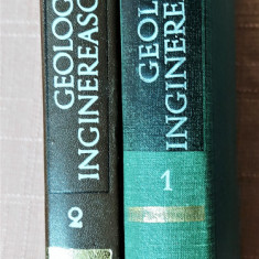 Geologie inginereasca 2 volume. Editura Tehnica, 1980, 1981 - Coord. Ion Bancila