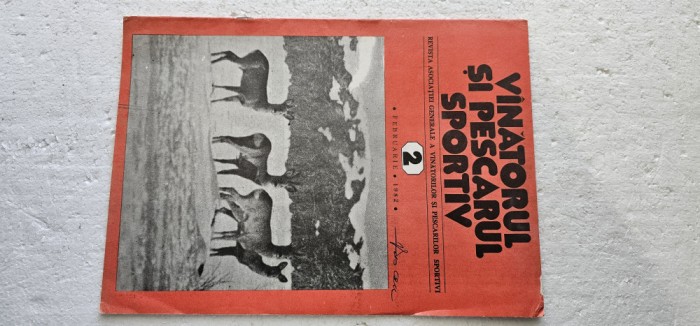 REVISTA VANATORUL SI PESCARUL SPORTIV , ANUL 1982 , NR 2