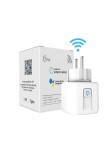 Priza smart wireless, Monitorizare Consum Energie, Compatibil cu Android / iOS, Amazon Alexa si Google Assistant, Control Inteligent de la Distanta, A, 1