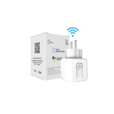 Priza smart wireless, Monitorizare Consum Energie, Compatibil cu Android / iOS, Amazon Alexa si Google Assistant, Control Inteligent de la Distanta, A