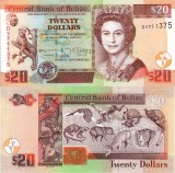 BELIZE 20 dollars 2020 UNC!!!