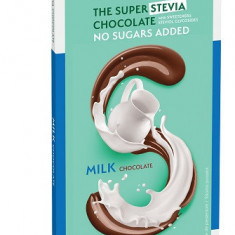 Ciocolata cu lapte si cu indulcitor stevie 90gr "sweet & safe" sly nutritia