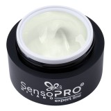 Cumpara ieftin Gel Constructie Unghii Expert Line SensoPRO Milano - Shimmer Milky White 30ml