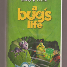 Casete video VHS - Disney Pixar - A bug's life - Limba Engleza