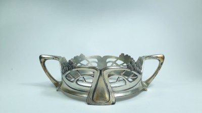 m Bonboniera Art Nouveau originala Electra, fara vas de sticla, veche foto