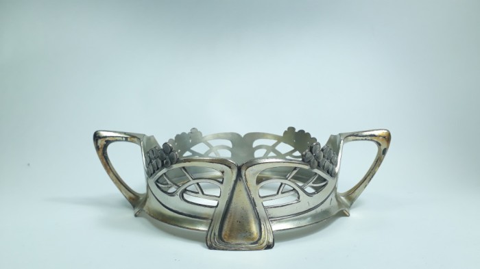 m Bonboniera Art Nouveau originala Electra, fara vas de sticla, veche