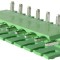 Sir de conectori 7 pini, tata, pentru PCB - 125809