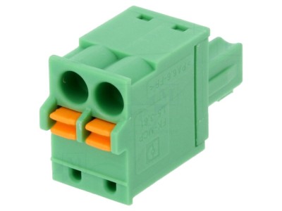 Conector regletă deconectabilă 3,81mm 2 piste foto