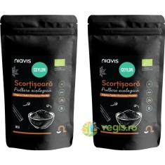 Pachet Scortisoara Ceylon Pulbere fara Gluten Ecologica/Bio 30g+30g