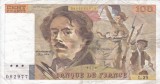 FRANTA 100 francs 1980 VF!!!