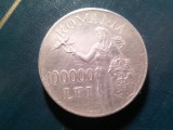 Moneda Argint 100.000 Lei 1946 Romania, 25g, Mihai I - PACEA , cal.F.Buna