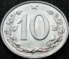Moneda 10 HALERU - RS CEHOSLOVACIA, anul 1969 * cod 1023 = UNC, Europa, Aluminiu
