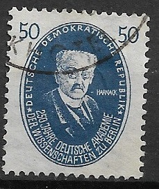 Germania DDR 1950 - timbru stampilat foto