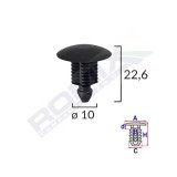 CLIPS TAPITERIE PENTRU FIAT DUCATO - NEGRU SET 10 BUC 61515