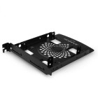 Adaptor montare 2x HDD/SSD 2.5&quot; HDD in slot 3.5&quot; sau PCI negru, Axagon