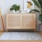 Gossi usi de dulap design lambriu 2 buc. 61,5x59,4 cm lemn masiv pin