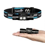 LANTERNĂ FRONTALĂ CU LED H5R TRUSTFIRE, 600 LM RE&Icirc;NCĂRCABILĂ, BANDĂ ELASTICĂ