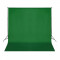 Fundal verde pentru fotografie, vidaXL, Bumbac, 300 x 300 cm