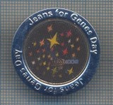 AX 582 INSIGNA - JEANS FOR GENES DAY-A FOST O STRANGERE DE FONDURI IN AUSTRALIA