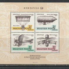 Ungaria 1967 - Expozitia Filatelica Internationala AEROFILA `67 S/S 1v MNH