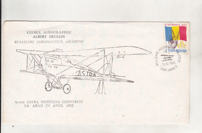 bnk fil Plic ocazional Avion Astra Sesefschi - Arad 1990