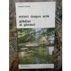SCRIERI DESPRE ARTA GRADINI SI GHETARI-ROSARIO ASSUNTO