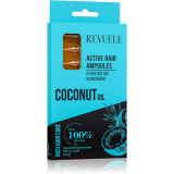 Revuele Coconut Oil Active Hair Ampoules ser de păr nutritie si hidratare 8x5 ml