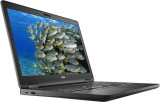 Laptop DELL, LATITUDE 5480, Intel Core i7-7820HQ , 2.80 GHz, HDD 512 GB, RAM: 8 GB, video: Intel HD Graphics 630, webcam