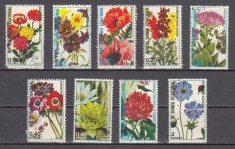 A12 S2 11 - Timbre foarte vechi - Guineea Ecuatoriala - flori exotice