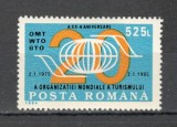 Romania.1994 20 ani Organizatia Mondiala ptr. Turism XR.1106