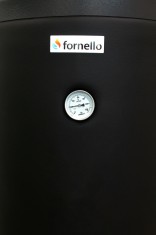 Boiler cu 2 serpentine FORNELLO SOL 200 LT 2S, pentru centrala termica si solar, montaj pe sol, izolatie termica, manta de protectie , flansa de vizit
