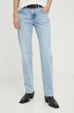 Levi&#039;s jeansi MIDDY STRAIGHT femei medium waist