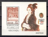 Spania 1990 - Expozitia Nationala de Timbre EXFILNA &#039;90, Saragossa, Coliță, MNH, Nestampilat