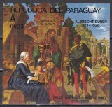 Paraguay 1978 - Pictură de D&uuml;rer, Colita, MNH