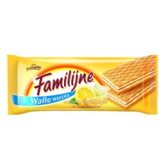 Napolitane Family?s Wafers cu Crema de Lamaie, 180 g, Napolitana Lamaie, Napolitana cu Lamaie, Napolitane Lamaie, Napolitana Crema de Lamaie, Napolita foto