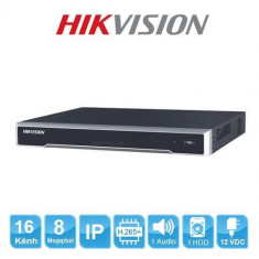 NVR 4K, 16 canale 8MP - HIKVISION DS-7616NI-K1