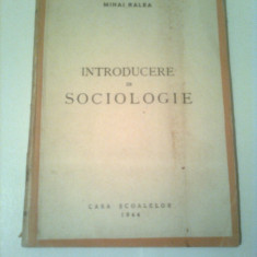 INTRODUCERE IN SOCIOLOGIE ~ MIHAI RALEA