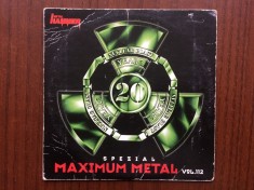 Maximum Metal Vol. 112 2007 cd disc various muzica heavy death thrash metal goth