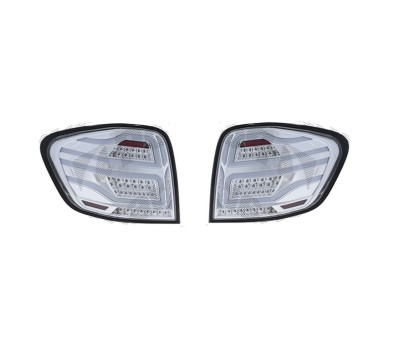 Set stopuri, lampa spate Mercedes Clasa ML (W164), 07.2005-06.2008, partea stanga, LED; fumuriu, transparent; Tuning, foto