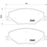 BREMBO Set placute frana, frana disc