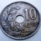 7.442 BELGIA 10 CENTIMES 1921 BELGIE