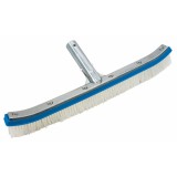 Perie perete piscina DELUX cu margine din aluminiu K025CB P