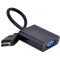 Mini convertor - VGA la HDMI brand Detech