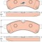 TRW GDB1780 COTEC set placute frana,frana disc