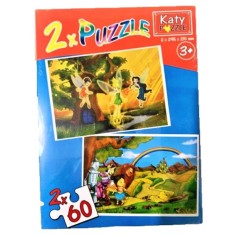 Puzzle 2 in 1 cu 35, 60, sau 117 piese