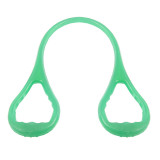 Extensor fitness Jelly Qizo, cauciuc termoplastic, Verde