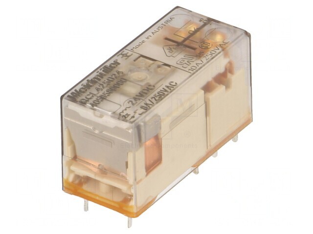 Releu Electromagnetic DPDT 24VDC 8A